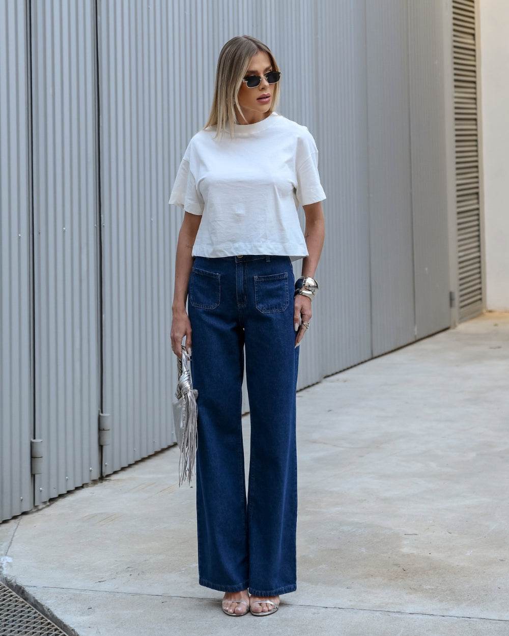 Wide leg bolsos