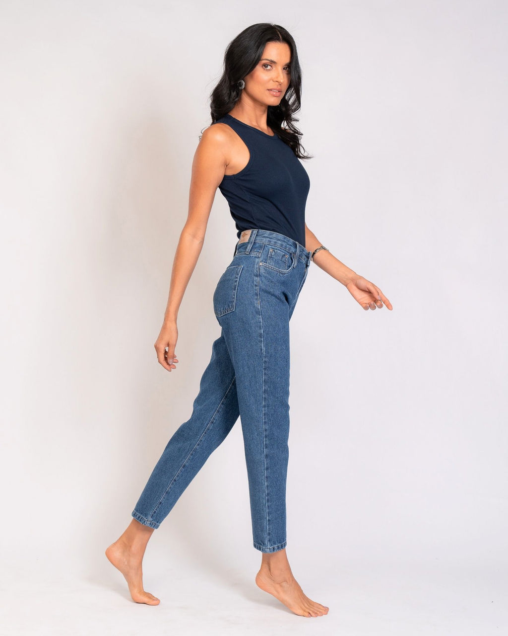 Calça Mom Jeans Básica