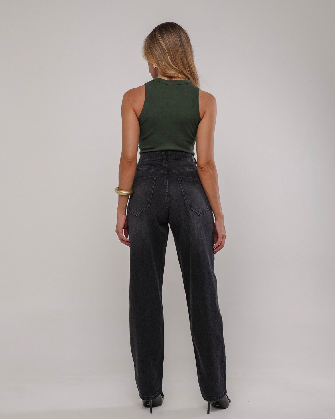 Calça balloon black