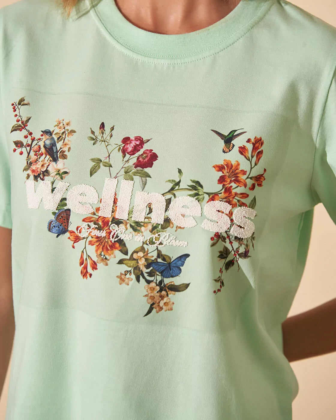 Tee estampa floral