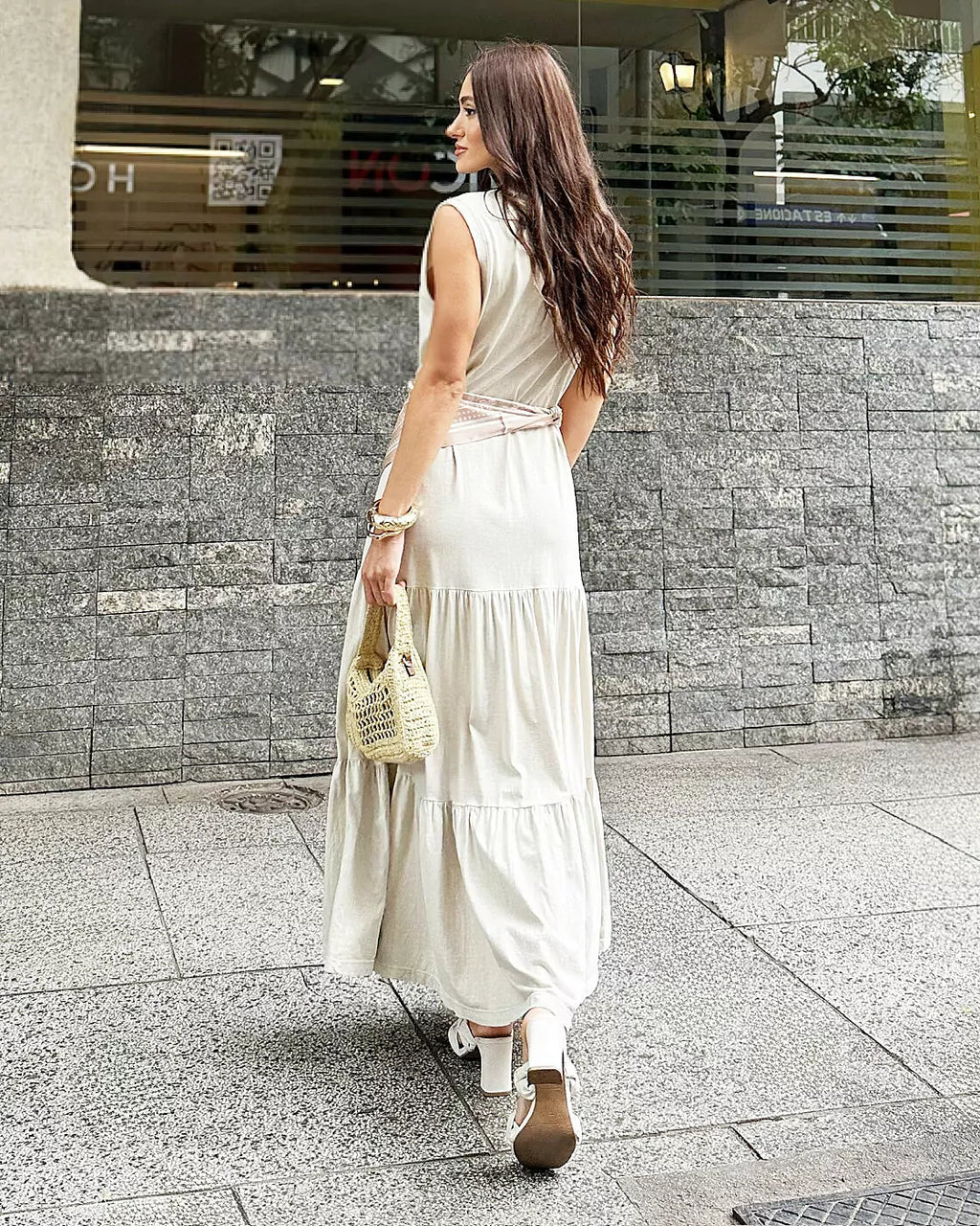 Vestido marias malha