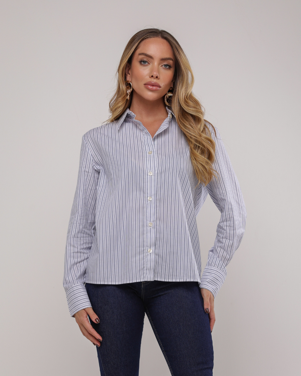 CAMISA BÁSICA LISTRADA