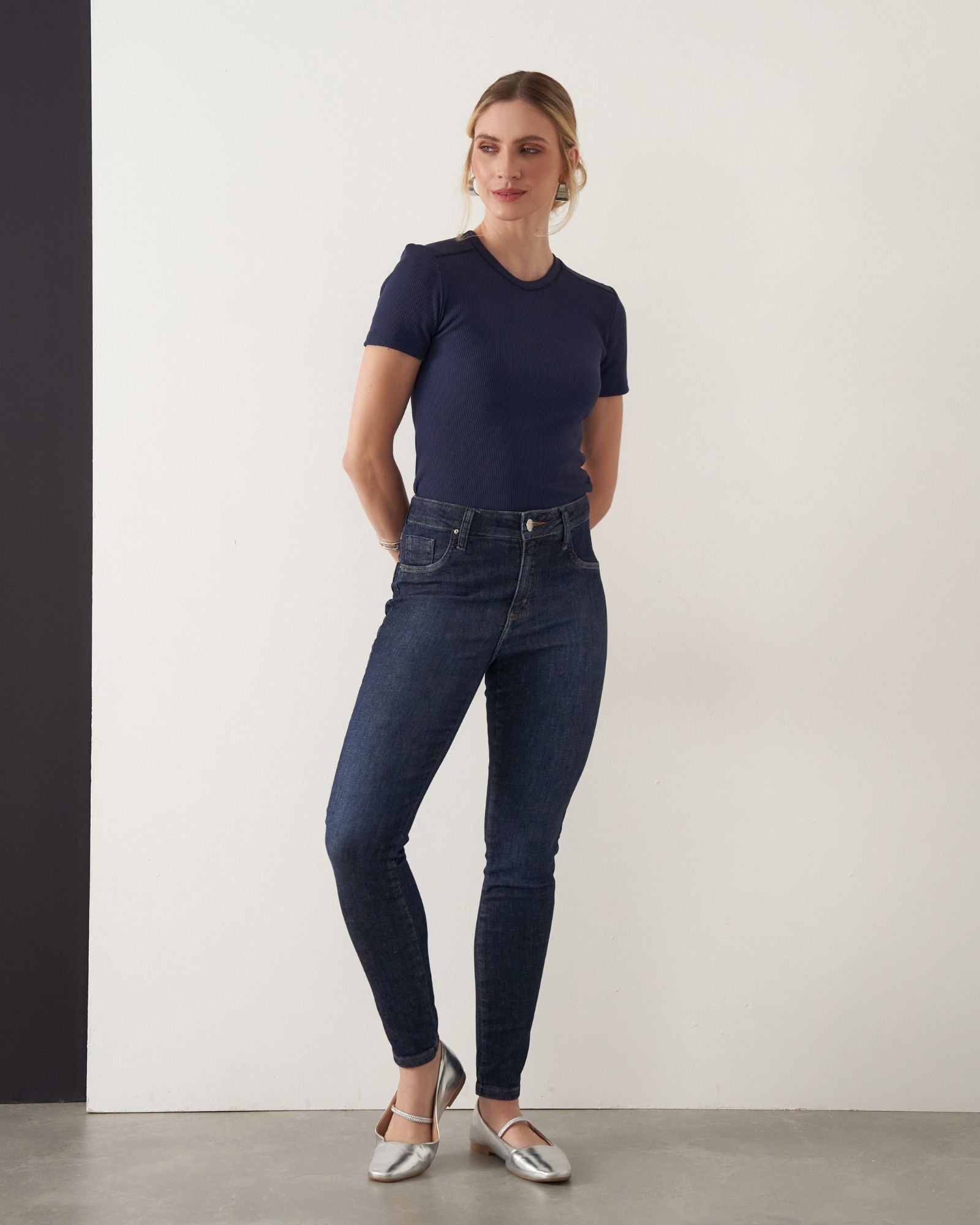 Calça Jeans Skinny 3+ Tamanhos