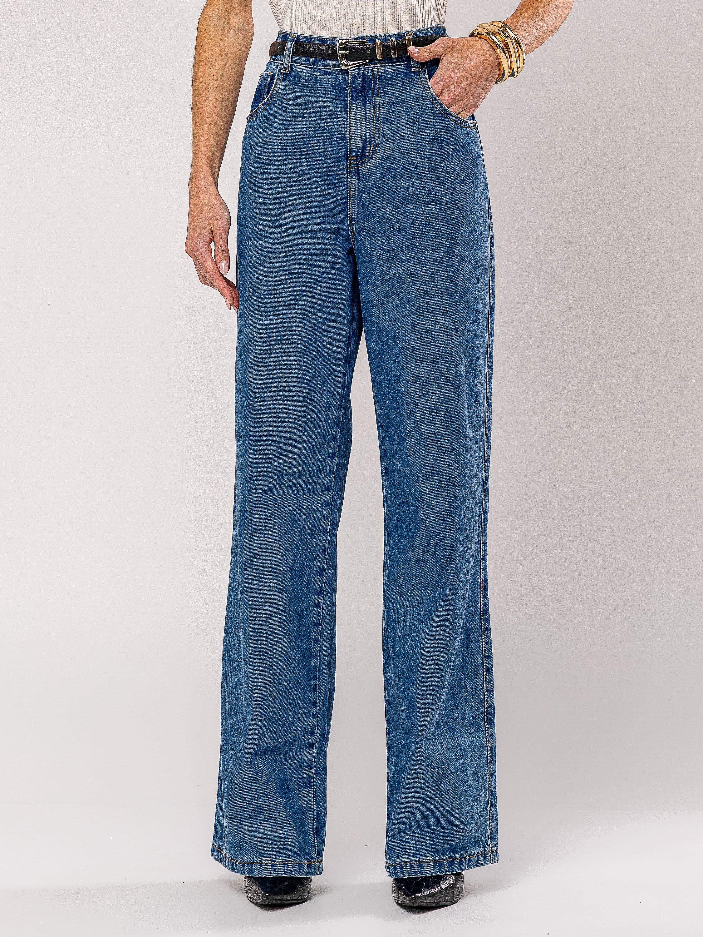 Calça Wide Leg Ana Julia