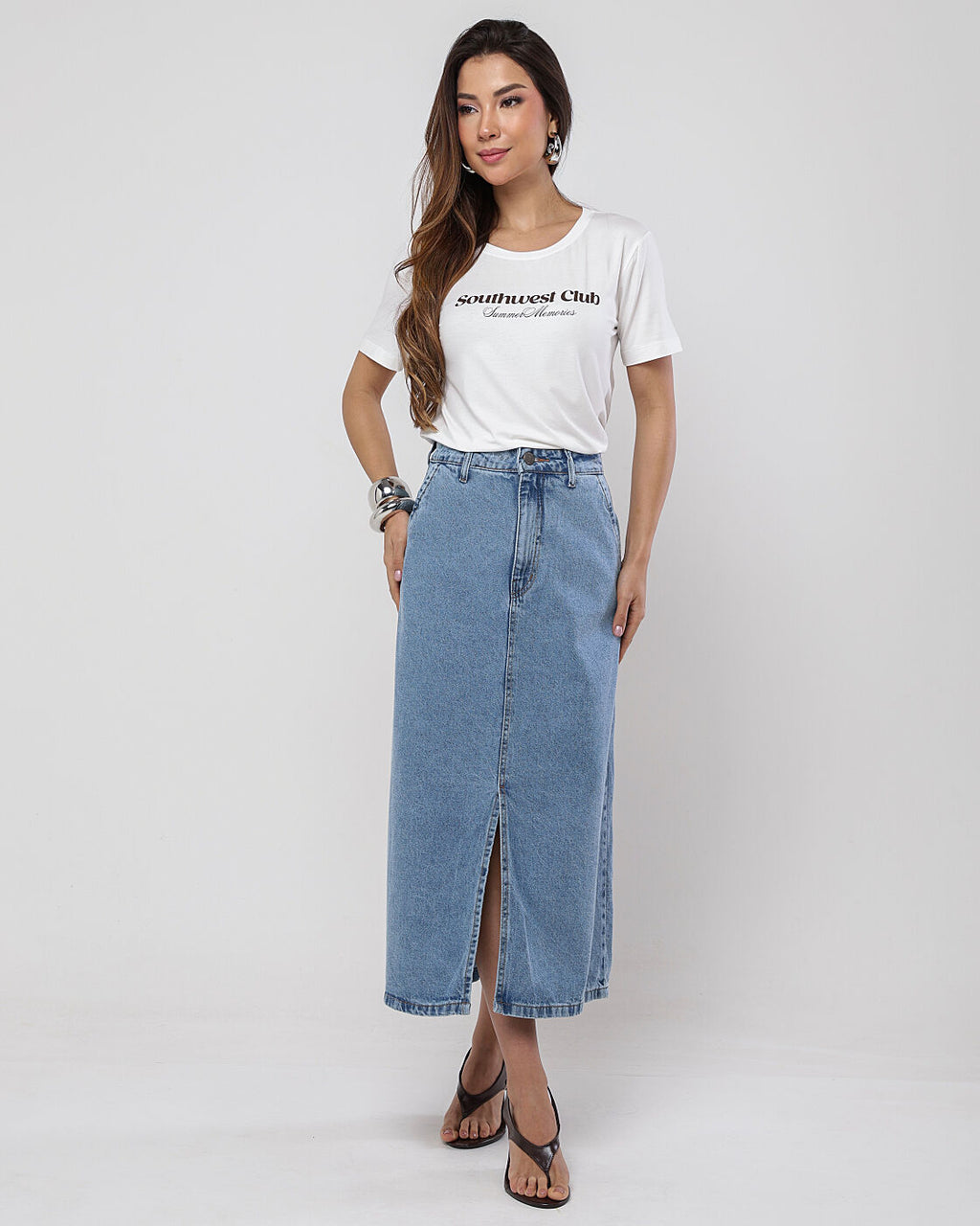 Saia midi longa