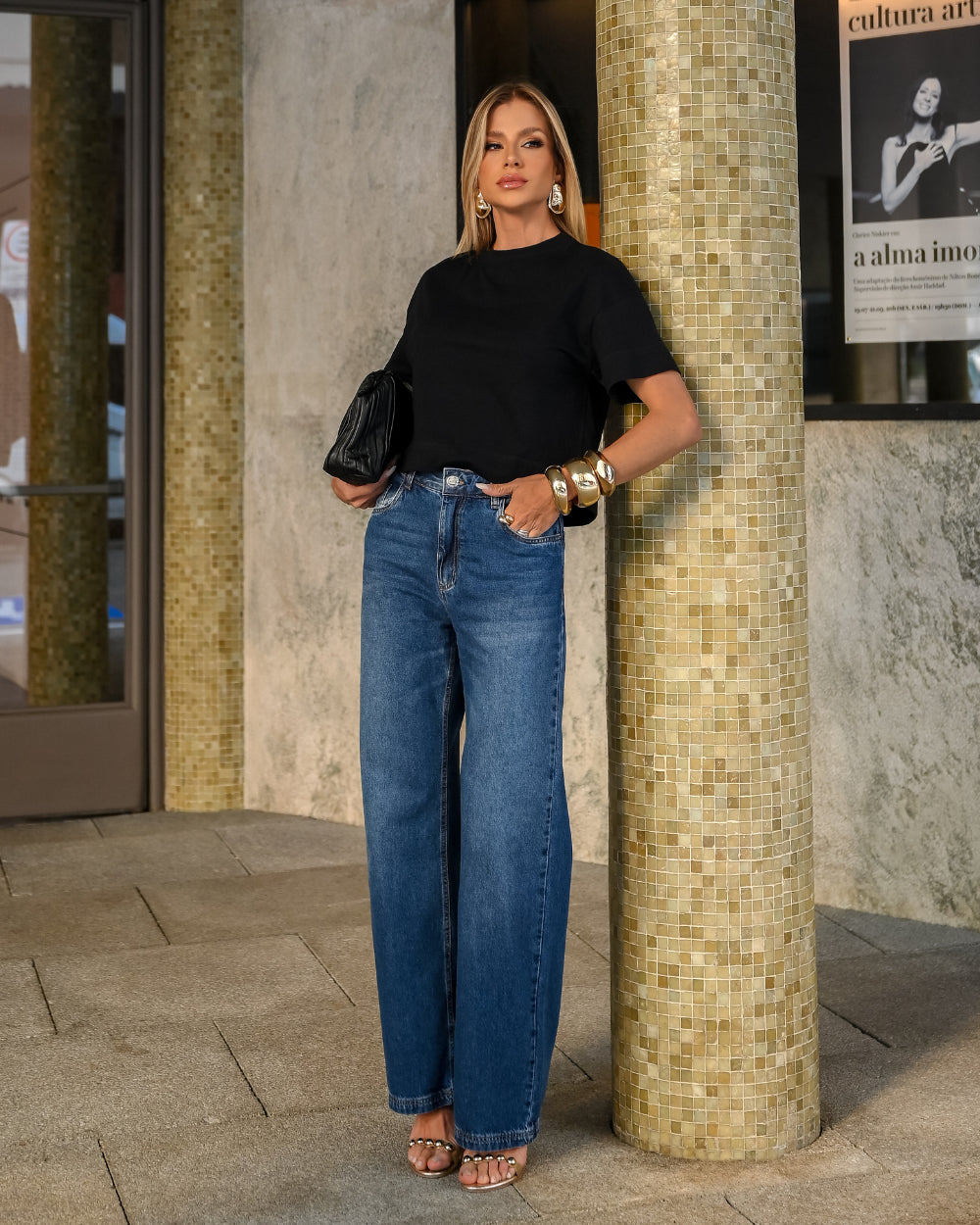 Calça Wide leg