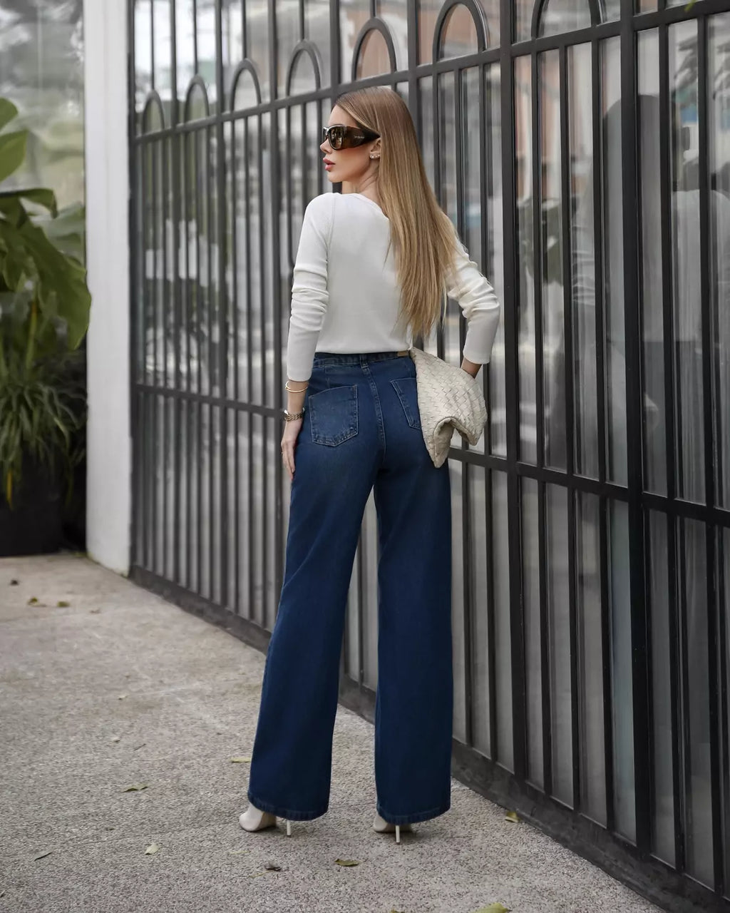 Wide leg Jeans