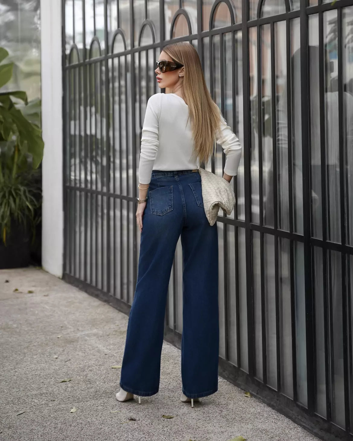 Wide leg Jeans