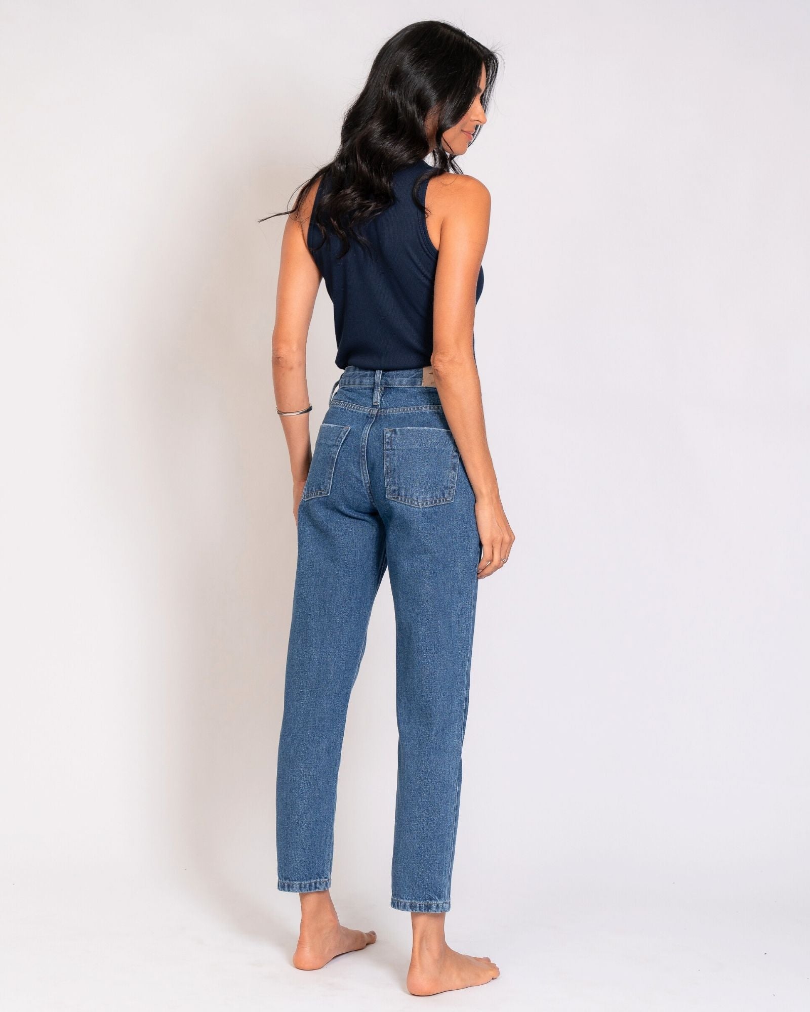 Calça Mom Jeans Básica