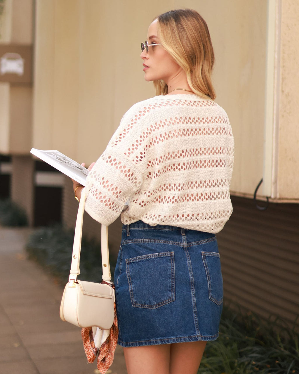 Blusa Tricot Manga 3/4