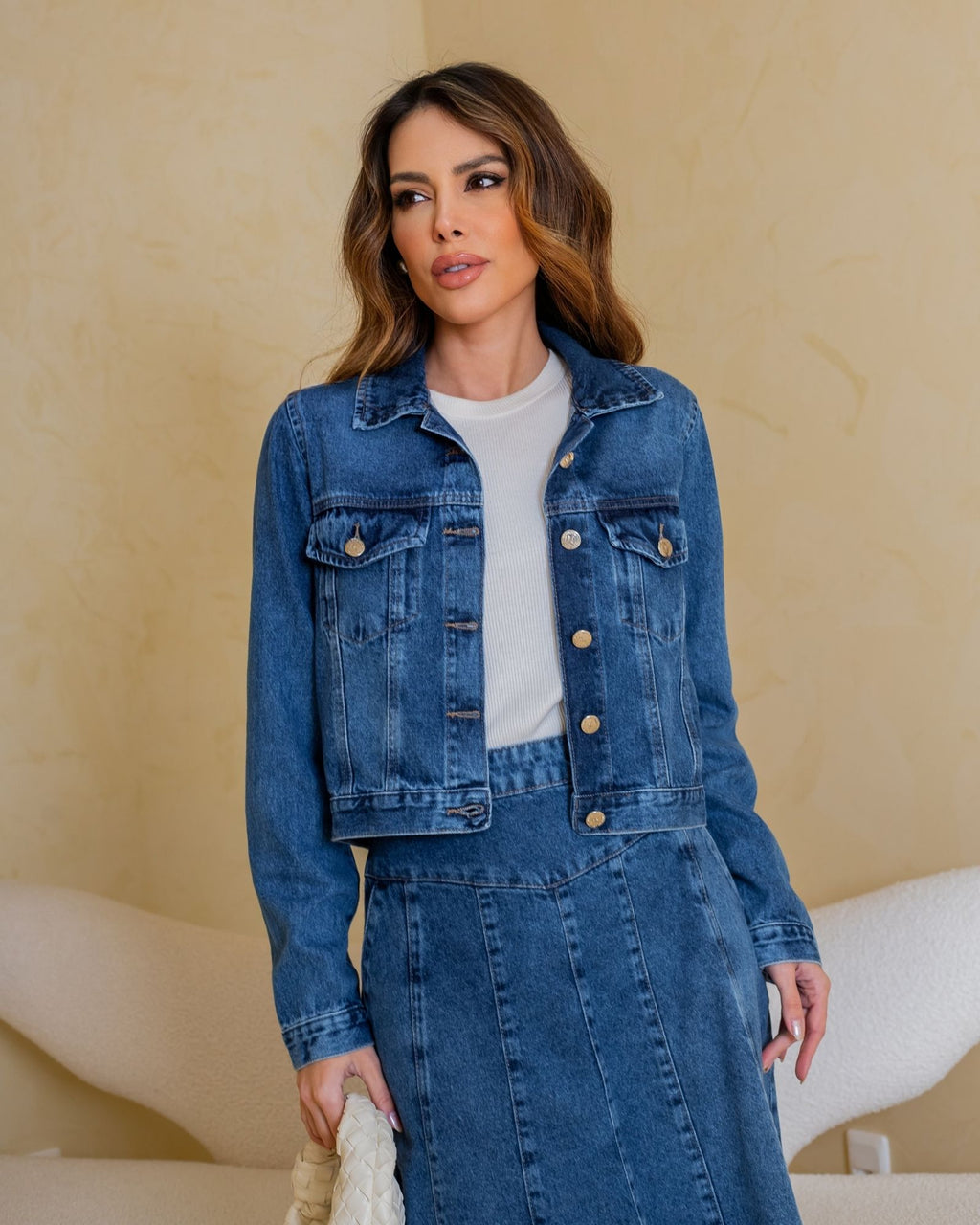 Jaqueta Cropped