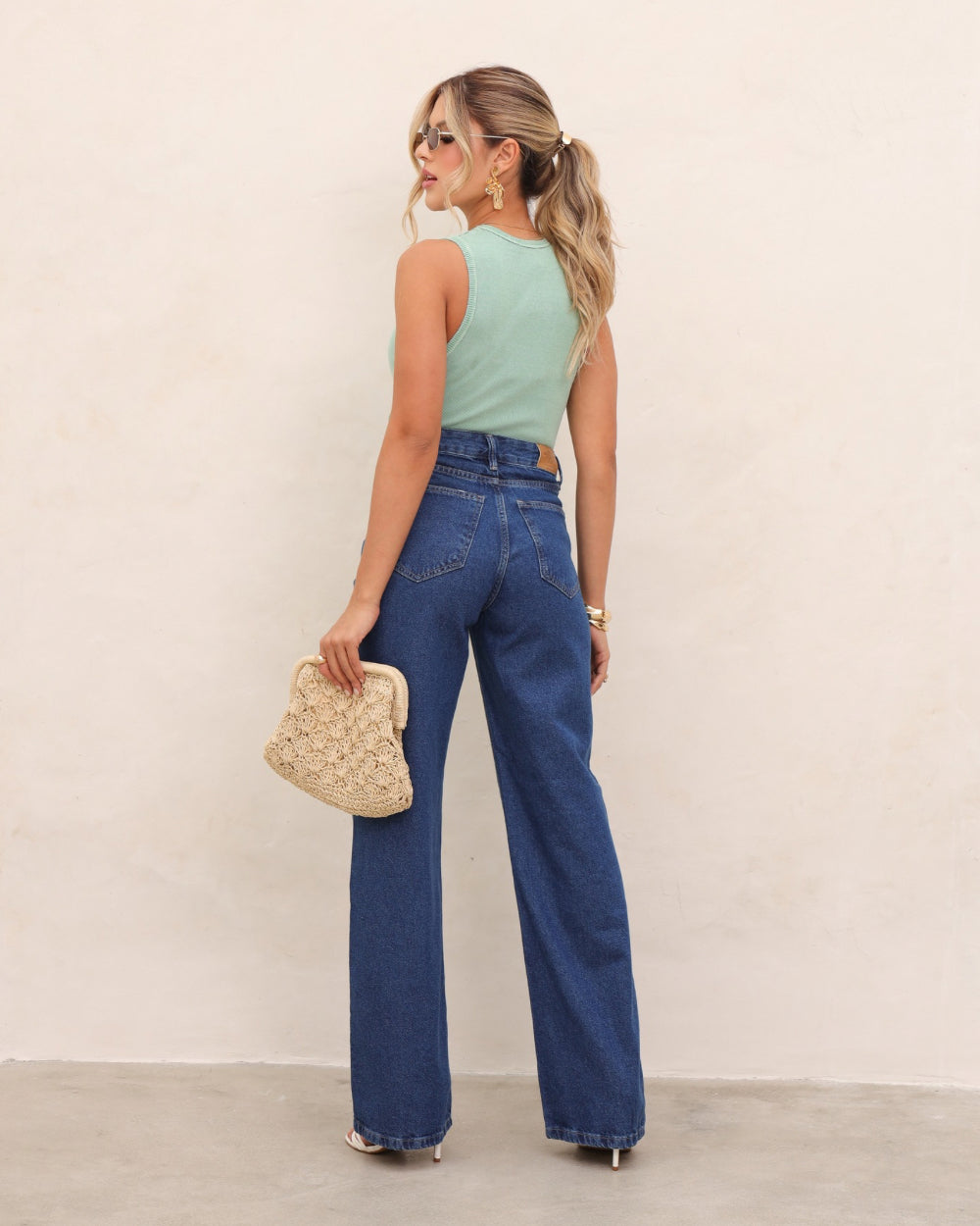 Wide leg escura
