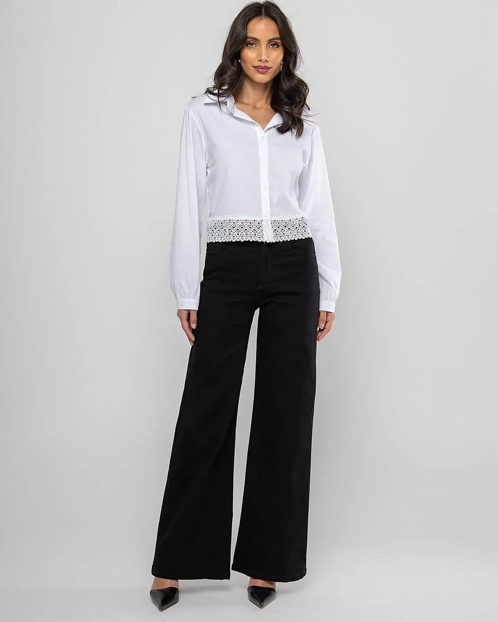 Calça Wide leg black
