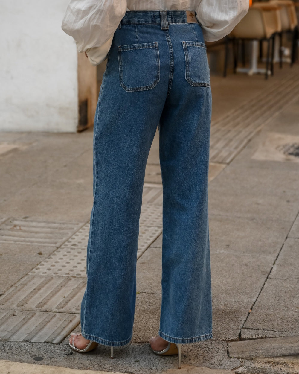 Wide leg bolsos