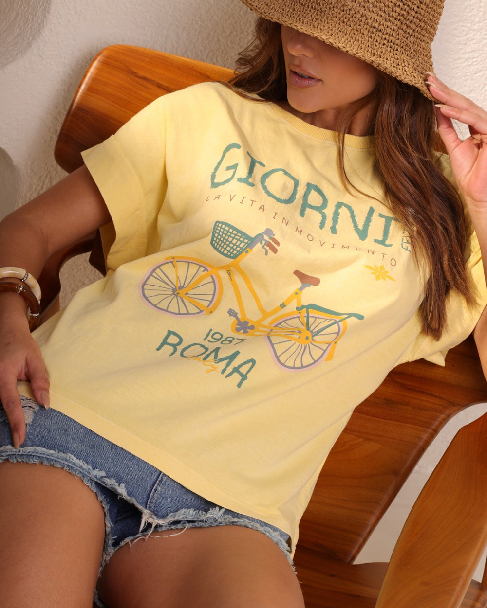 Tee estampada