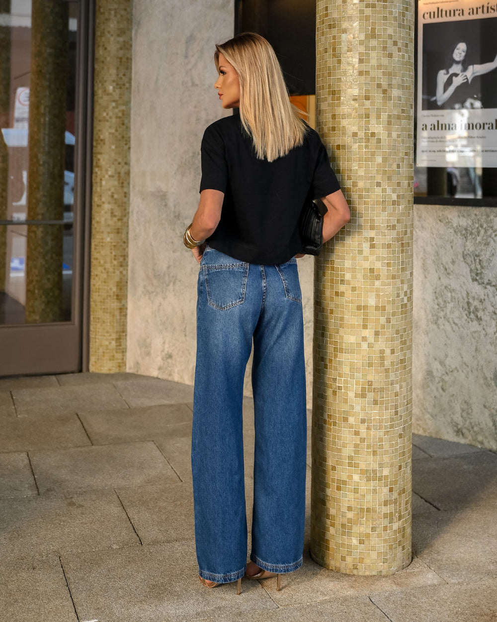 Calça Wide leg
