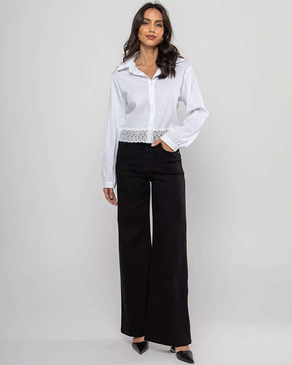 Calça Wide leg black