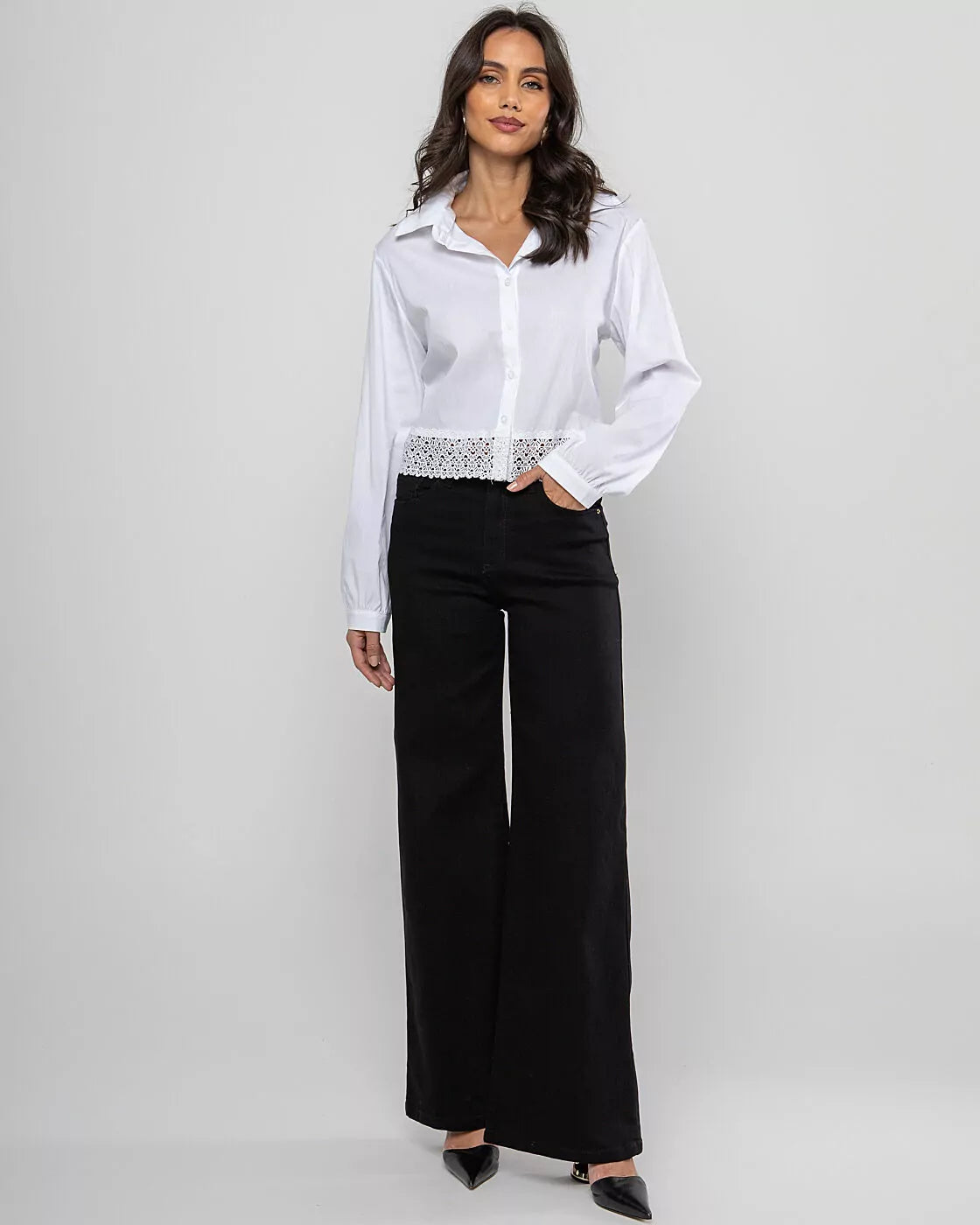 Calça Wide leg black