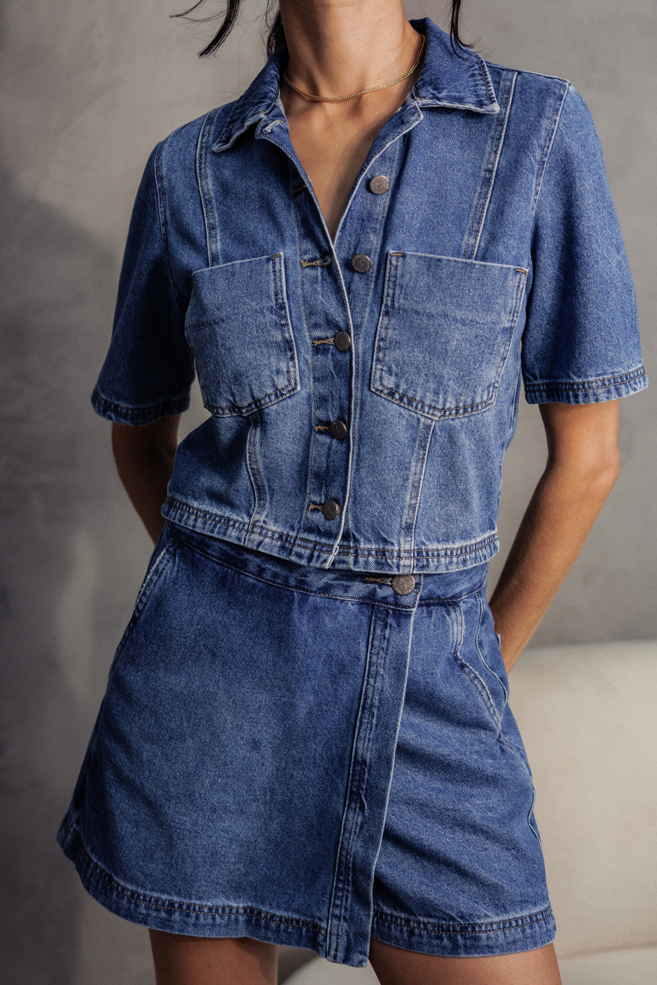 Jaqueta Cropped
