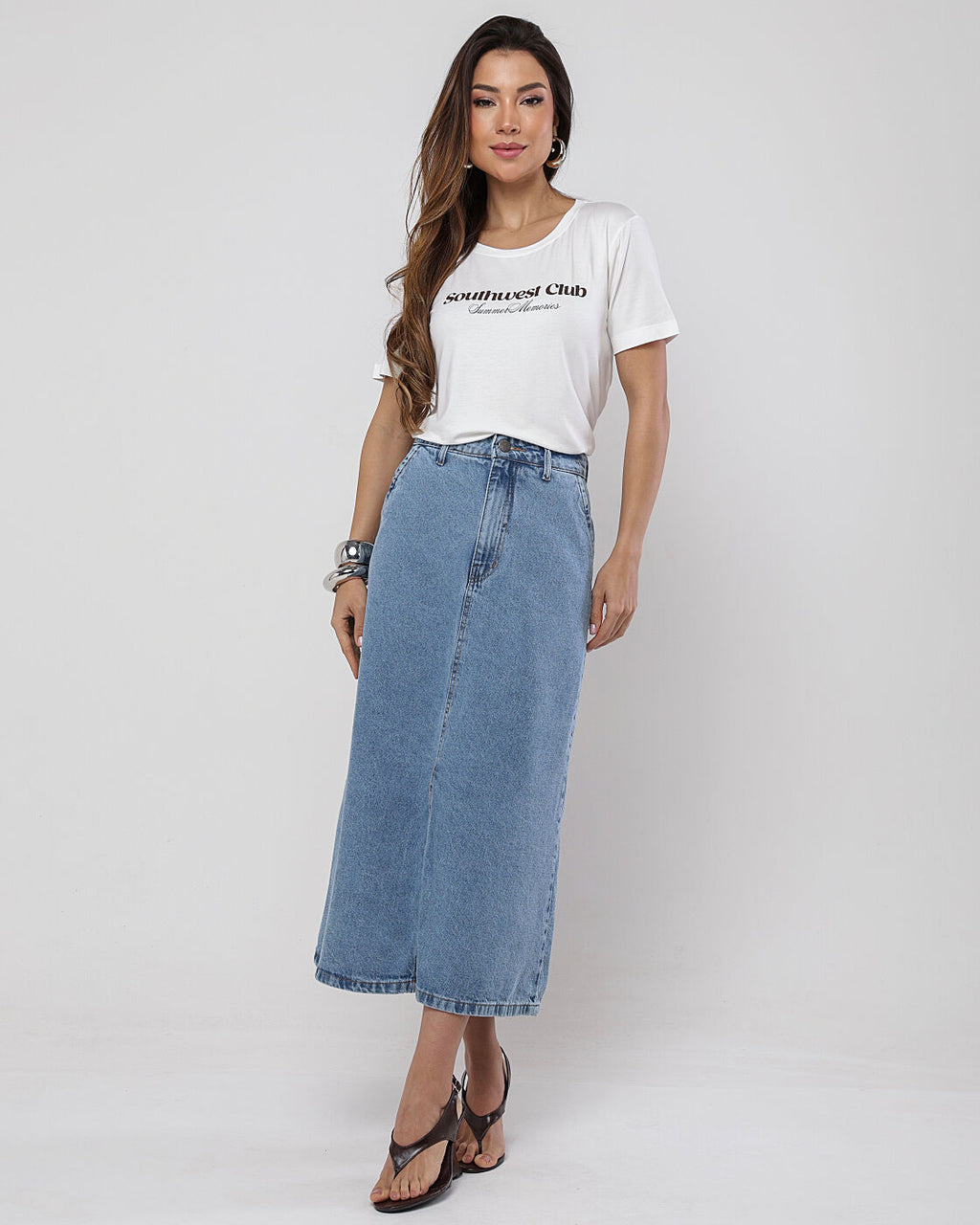Saia midi longa