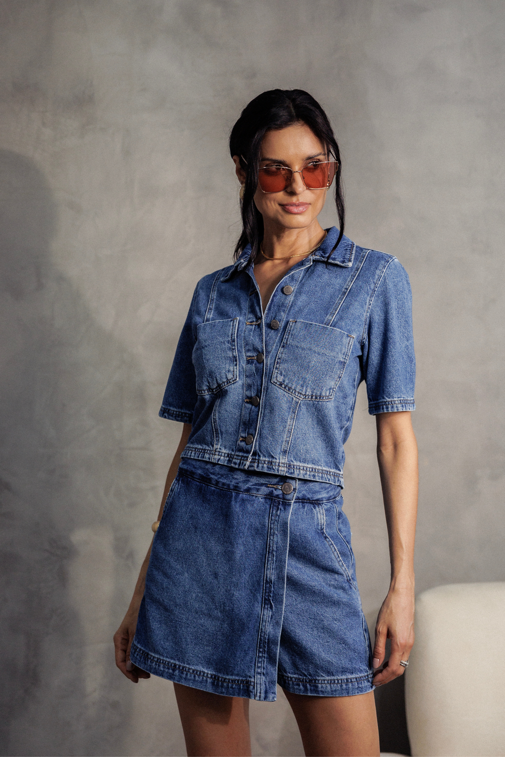 Jaqueta Cropped