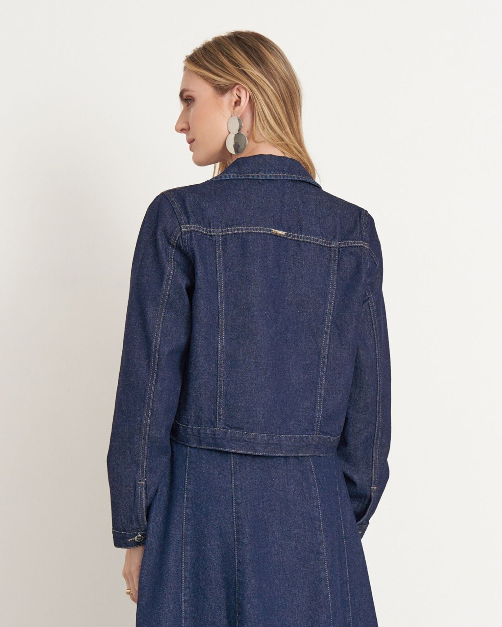 Jaqueta Cropped Amaciada