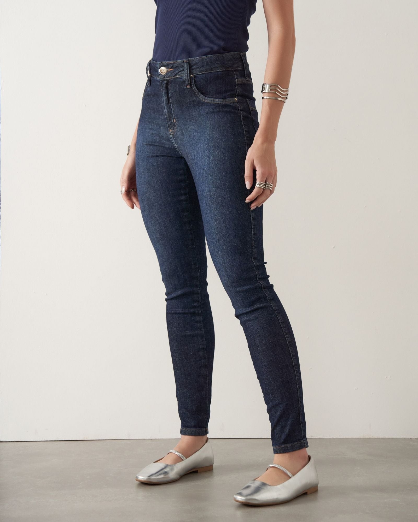 Calça Jeans Skinny 3+ Tamanhos