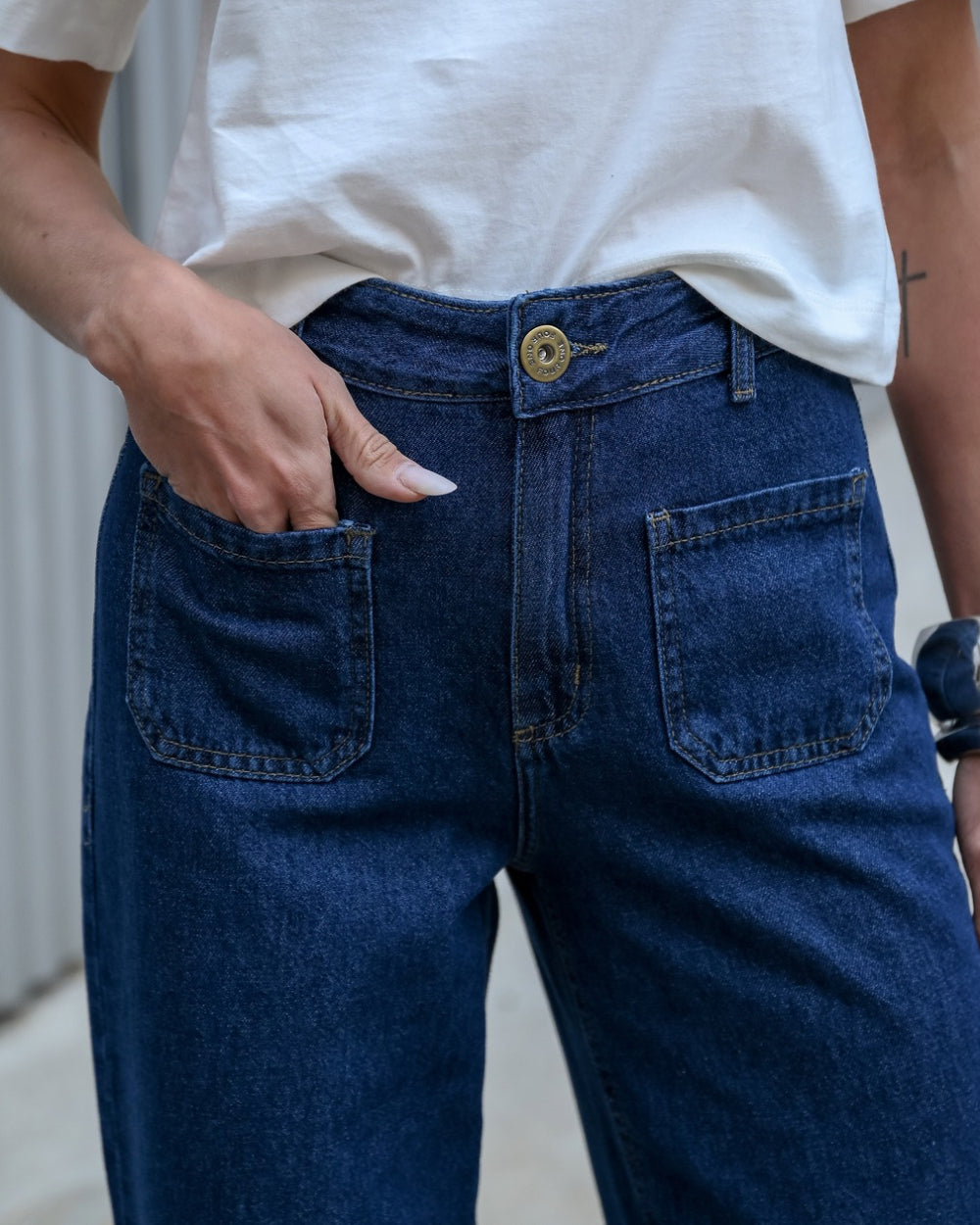 Wide leg bolsos