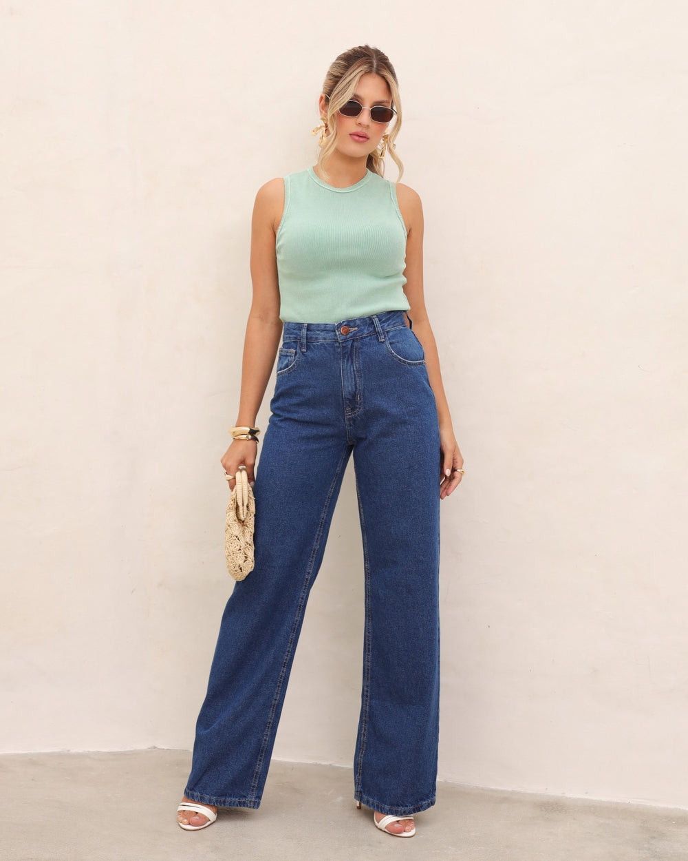 Wide leg escura