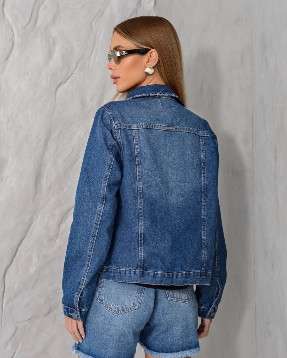 Jaqueta jeans tradicional