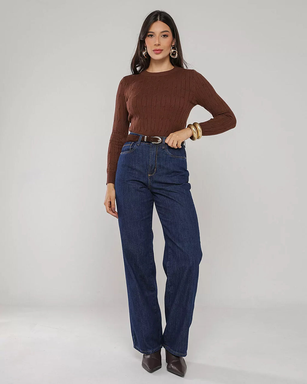 Calça wide Leg Soft