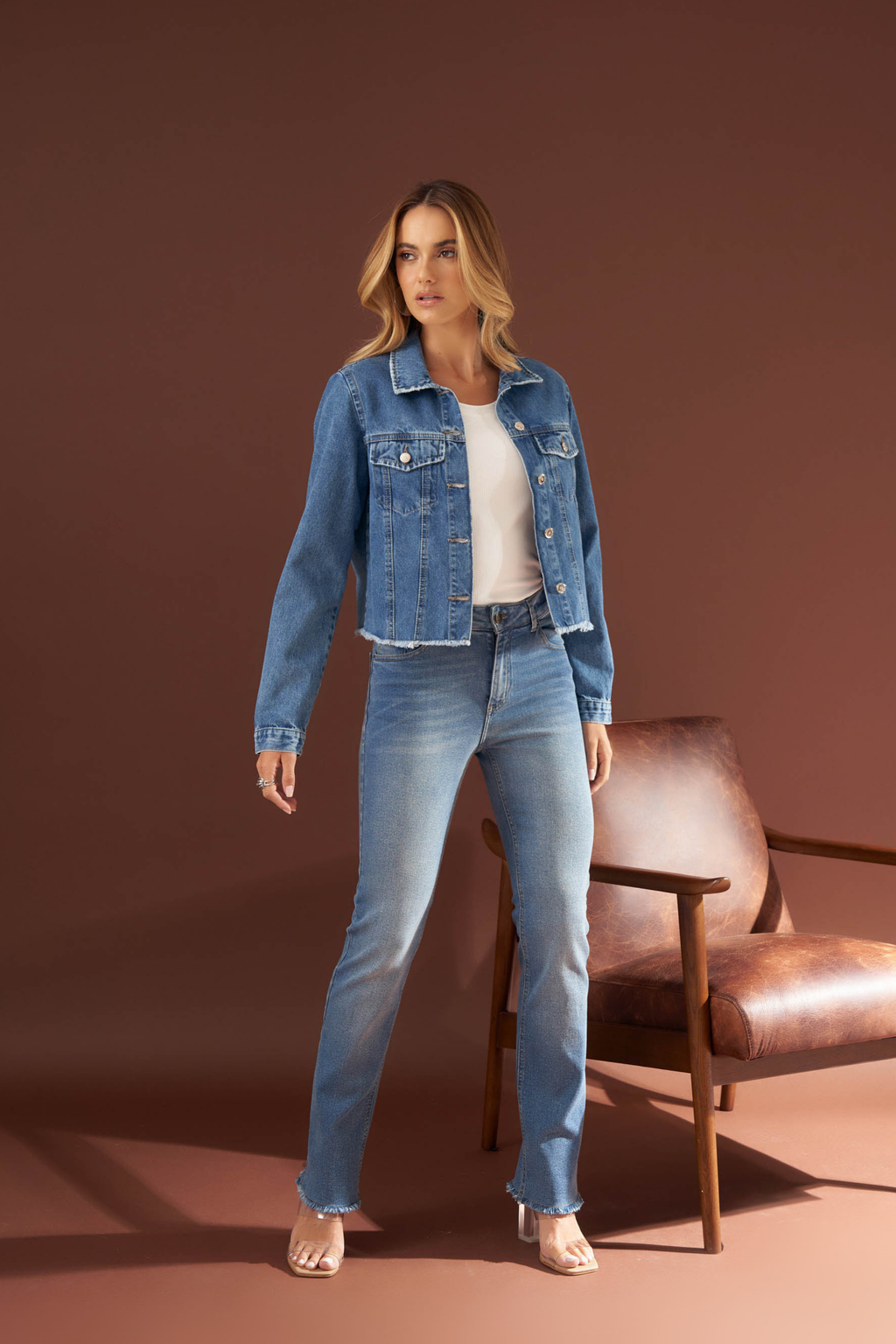 Jaqueta Cropped
