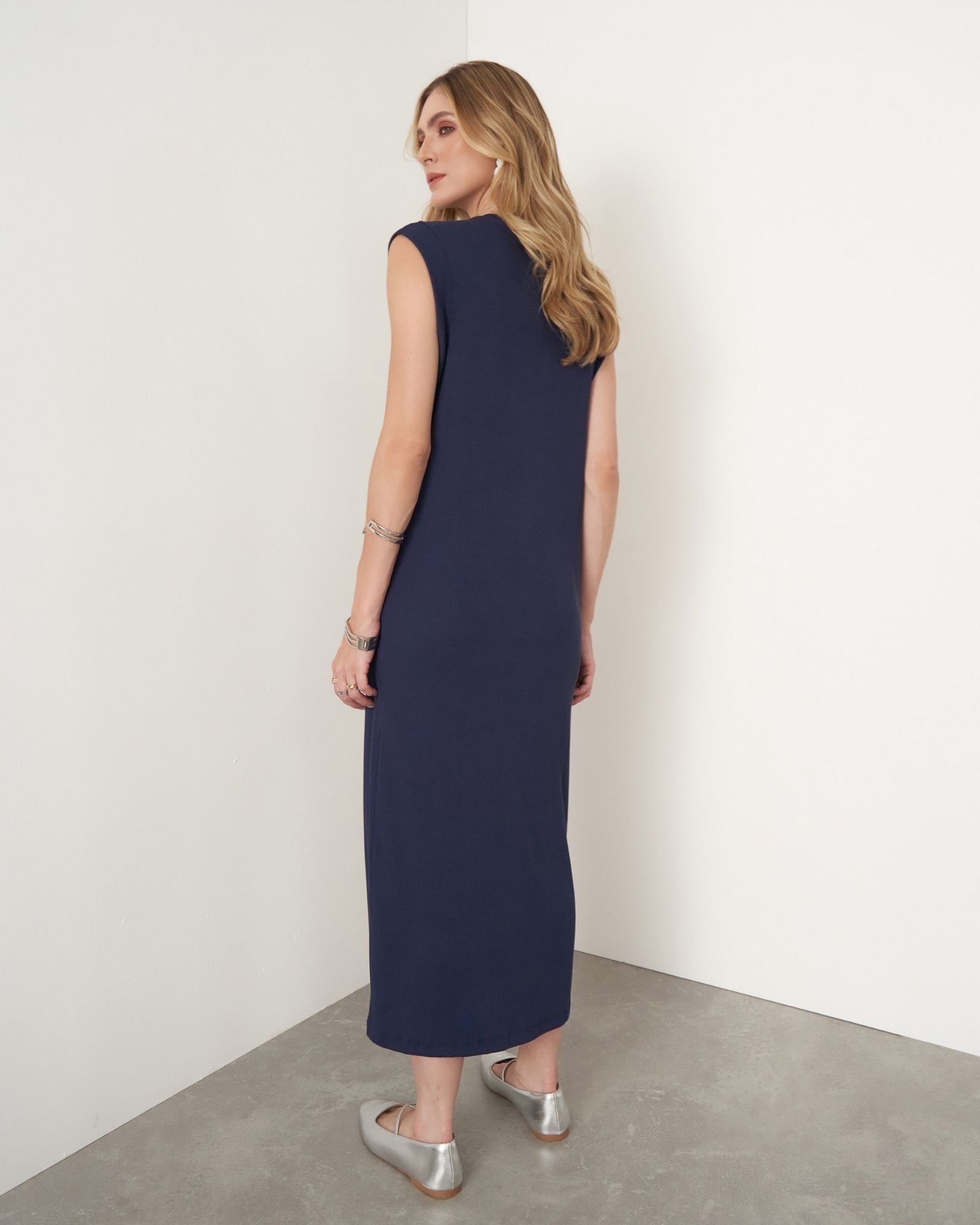 Vestido Canelado Muscle