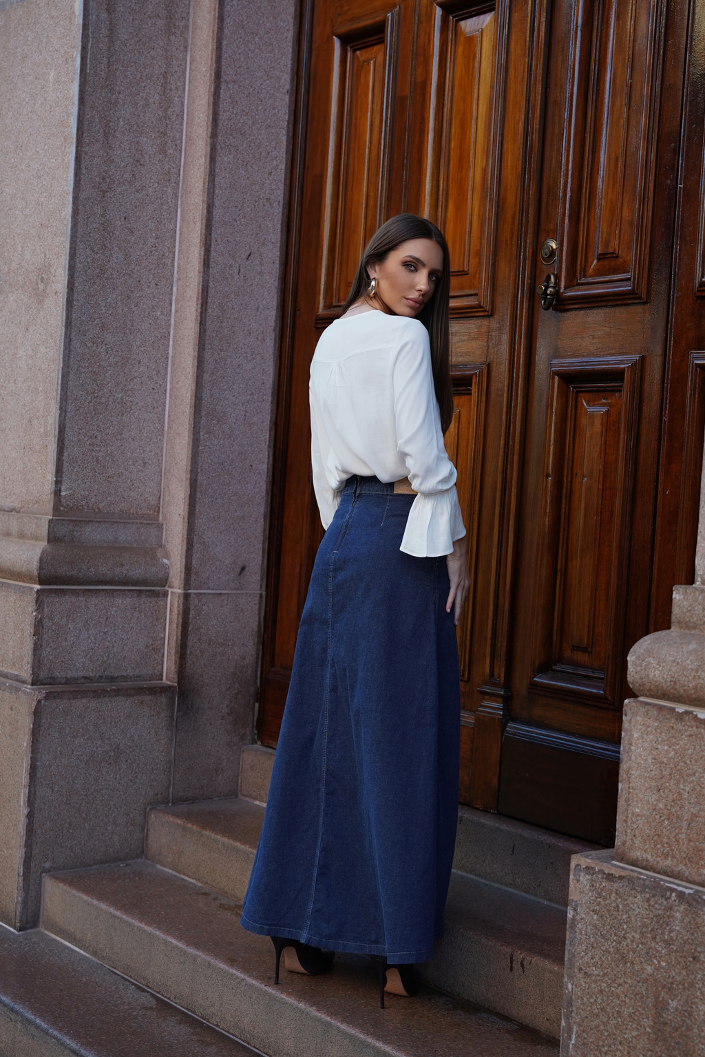 Blusa Bata com amarração