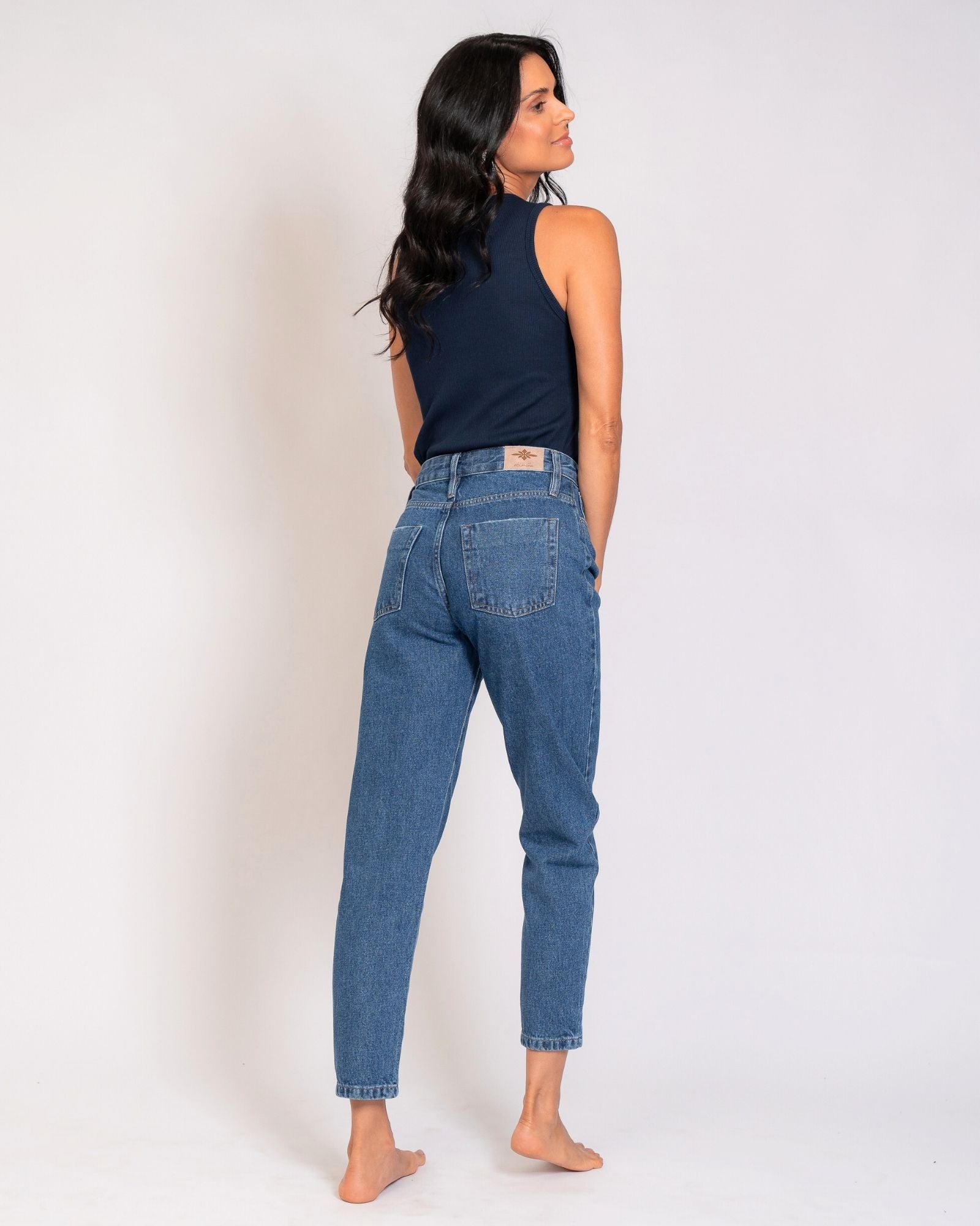 Calça Mom Jeans Básica