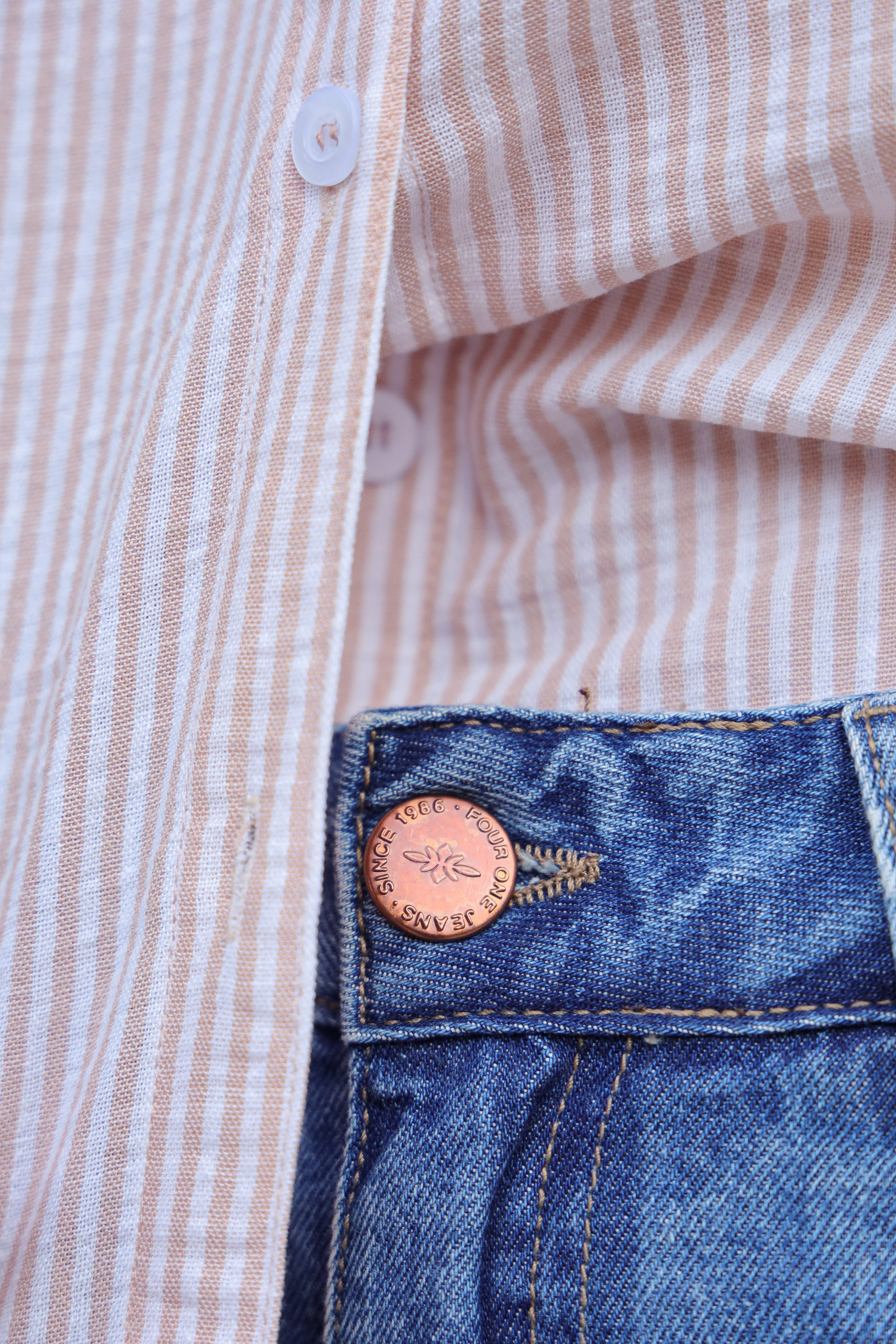 Reta media jeans