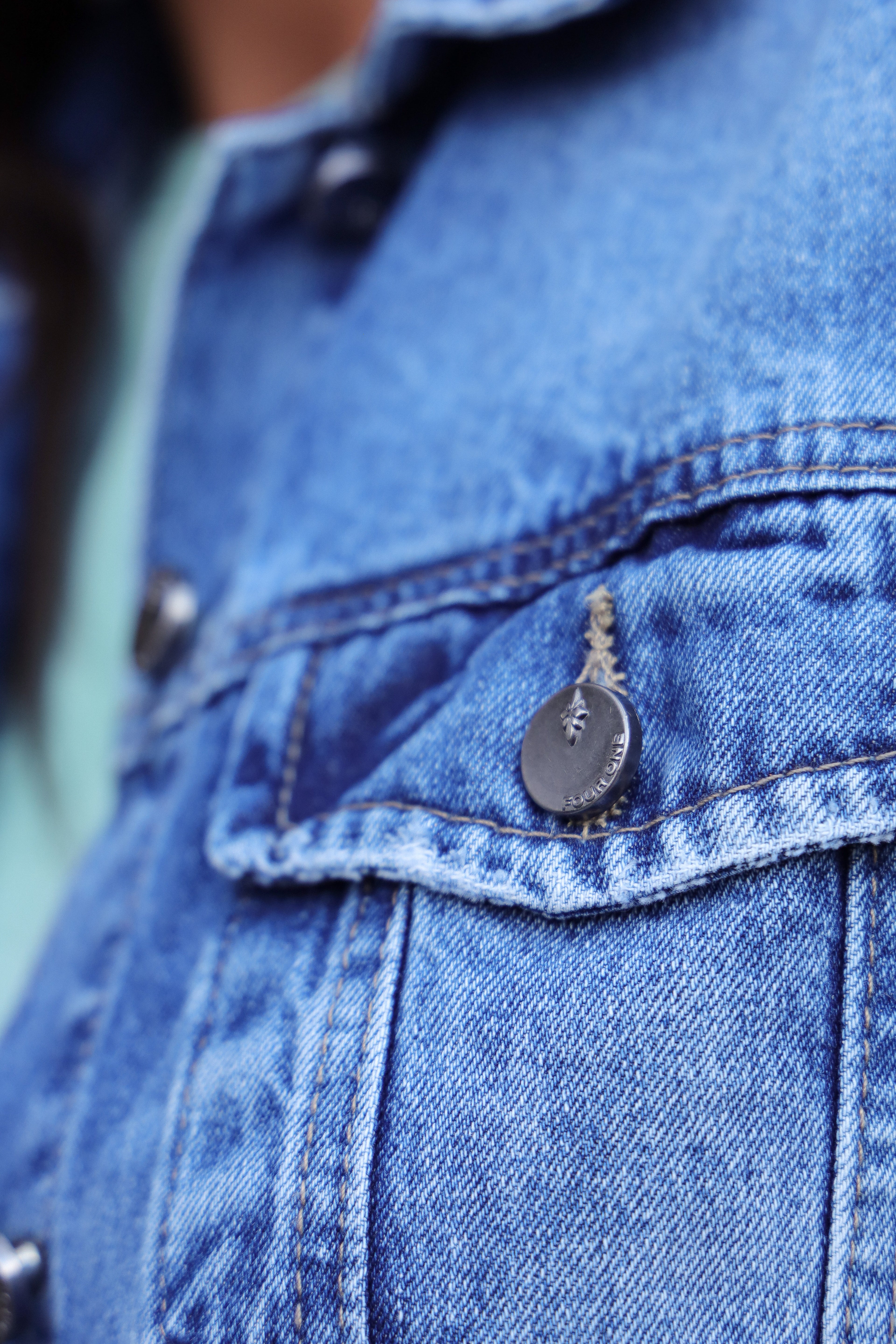 Jaqueta jeans cropped