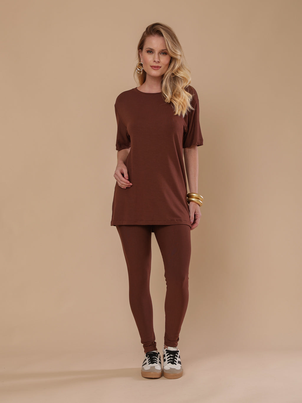 Conjunto legging e t-shirt