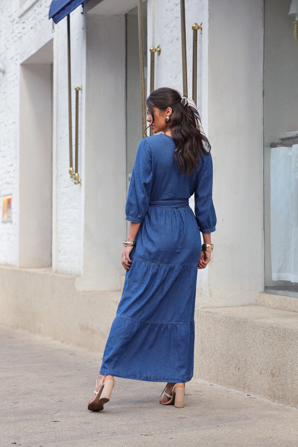 Vestido jeans três marias