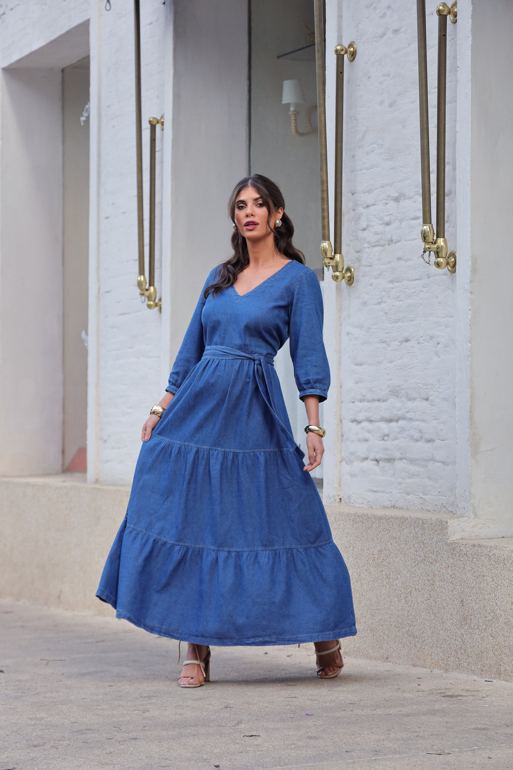 Vestido jeans três marias