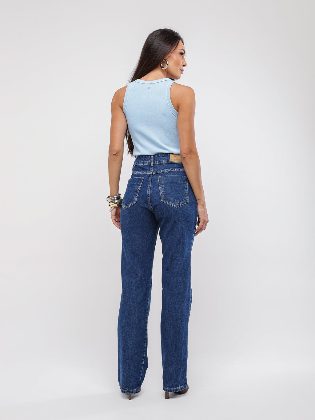 Calça reta basic