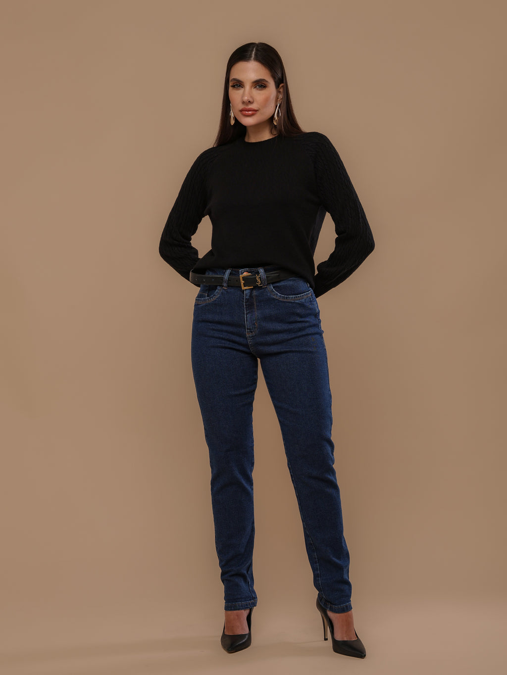 Calça slim