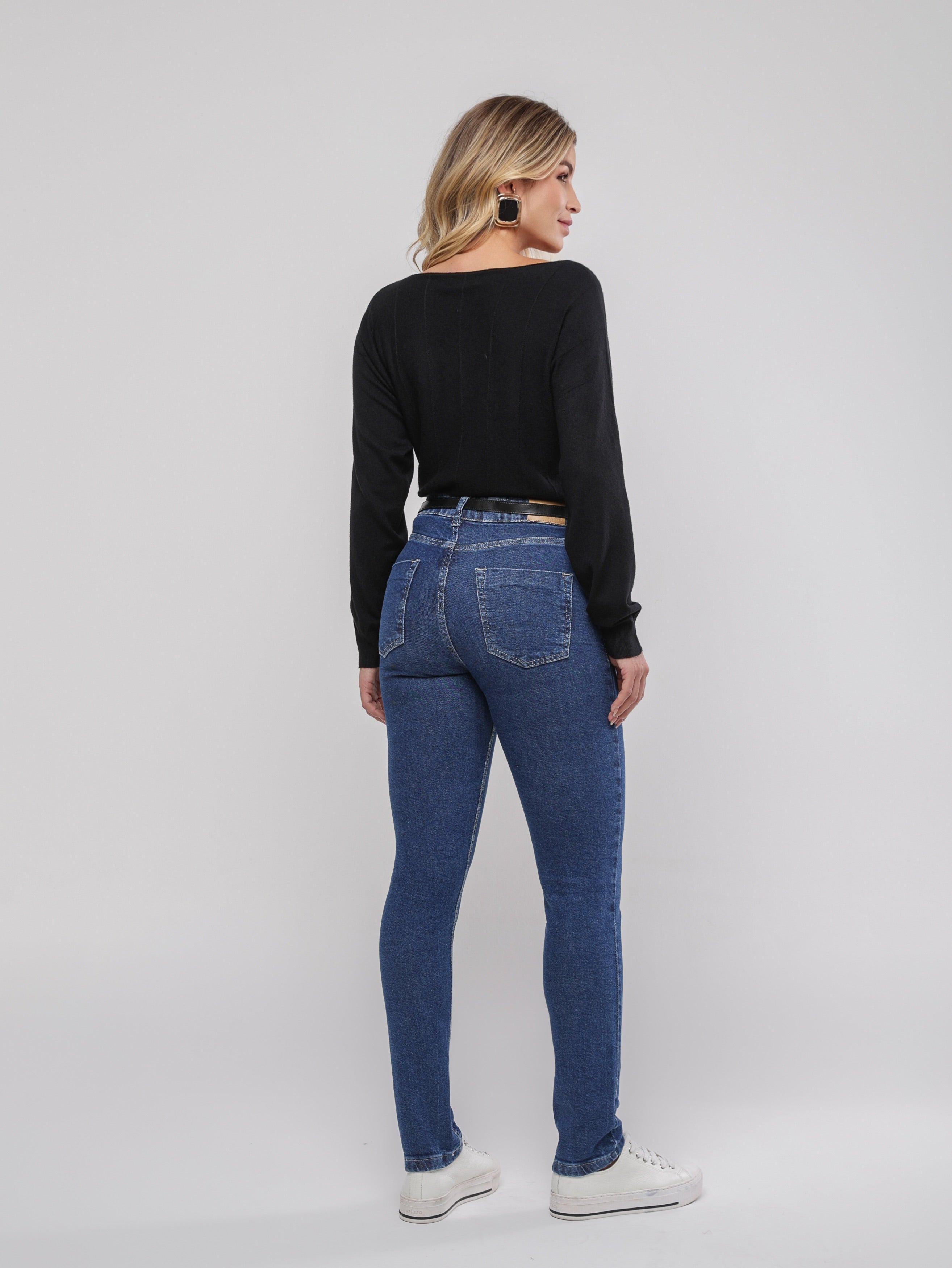 Calça cigarrete