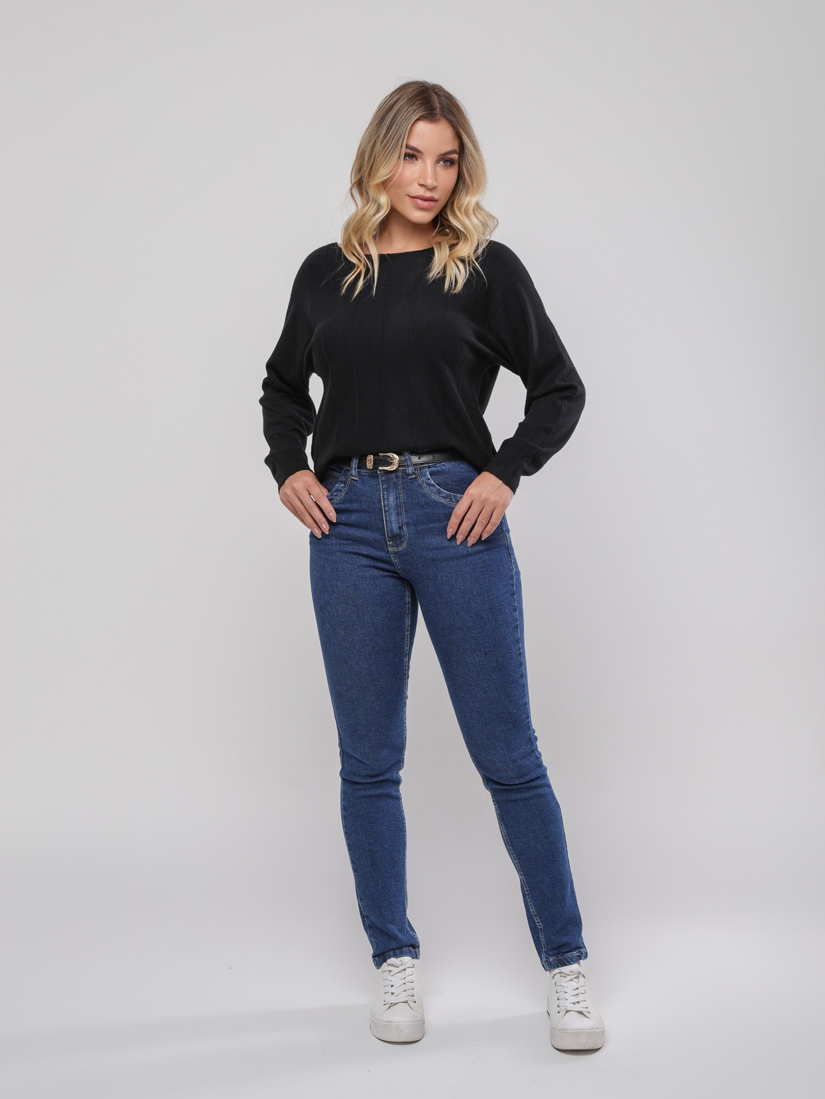 Calça cigarrete