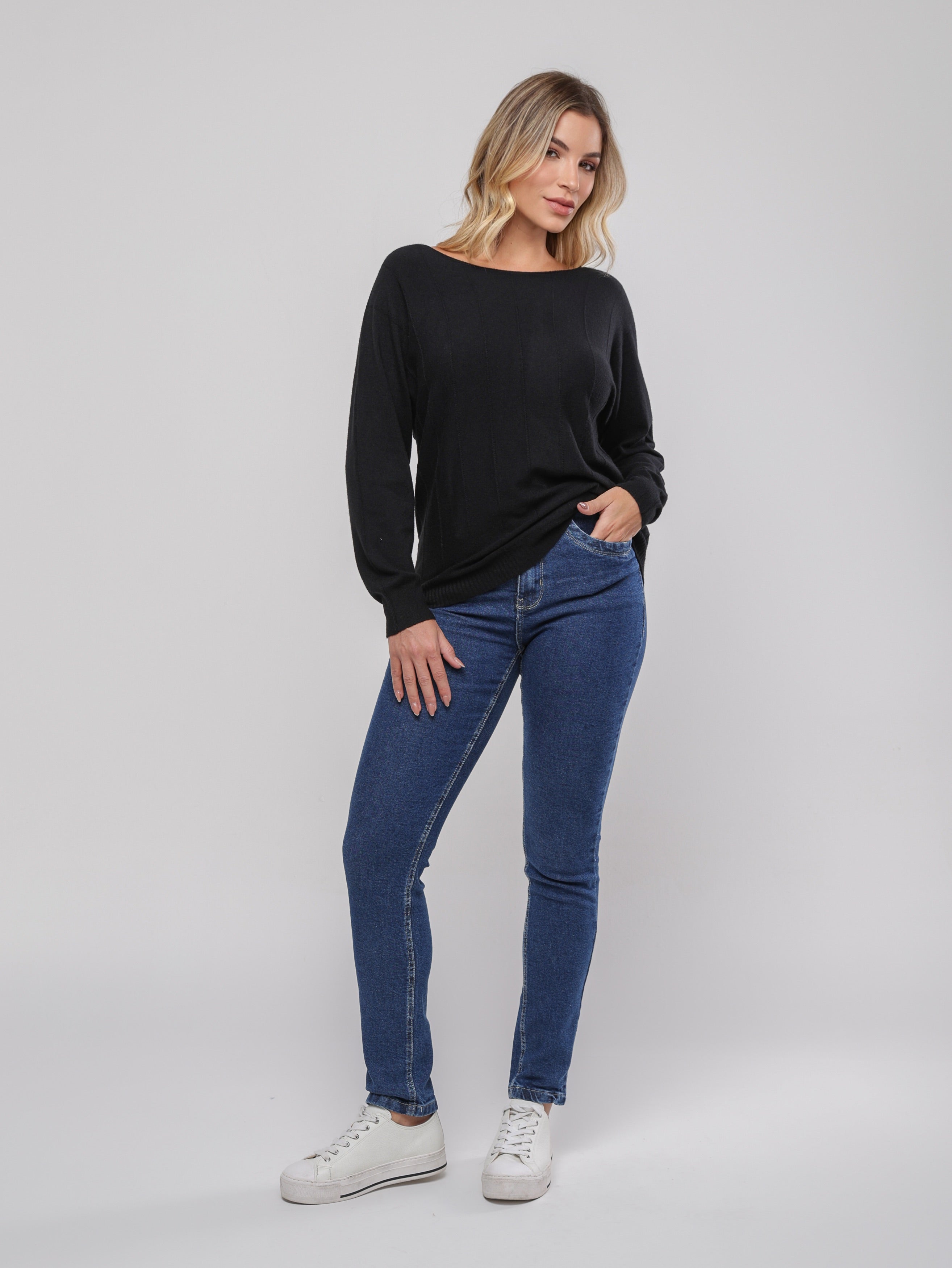 Calça cigarrete