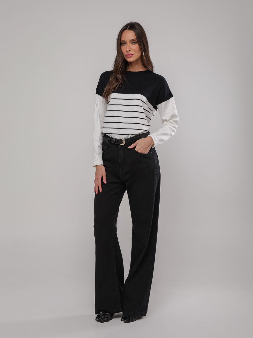Calça Wide leg black