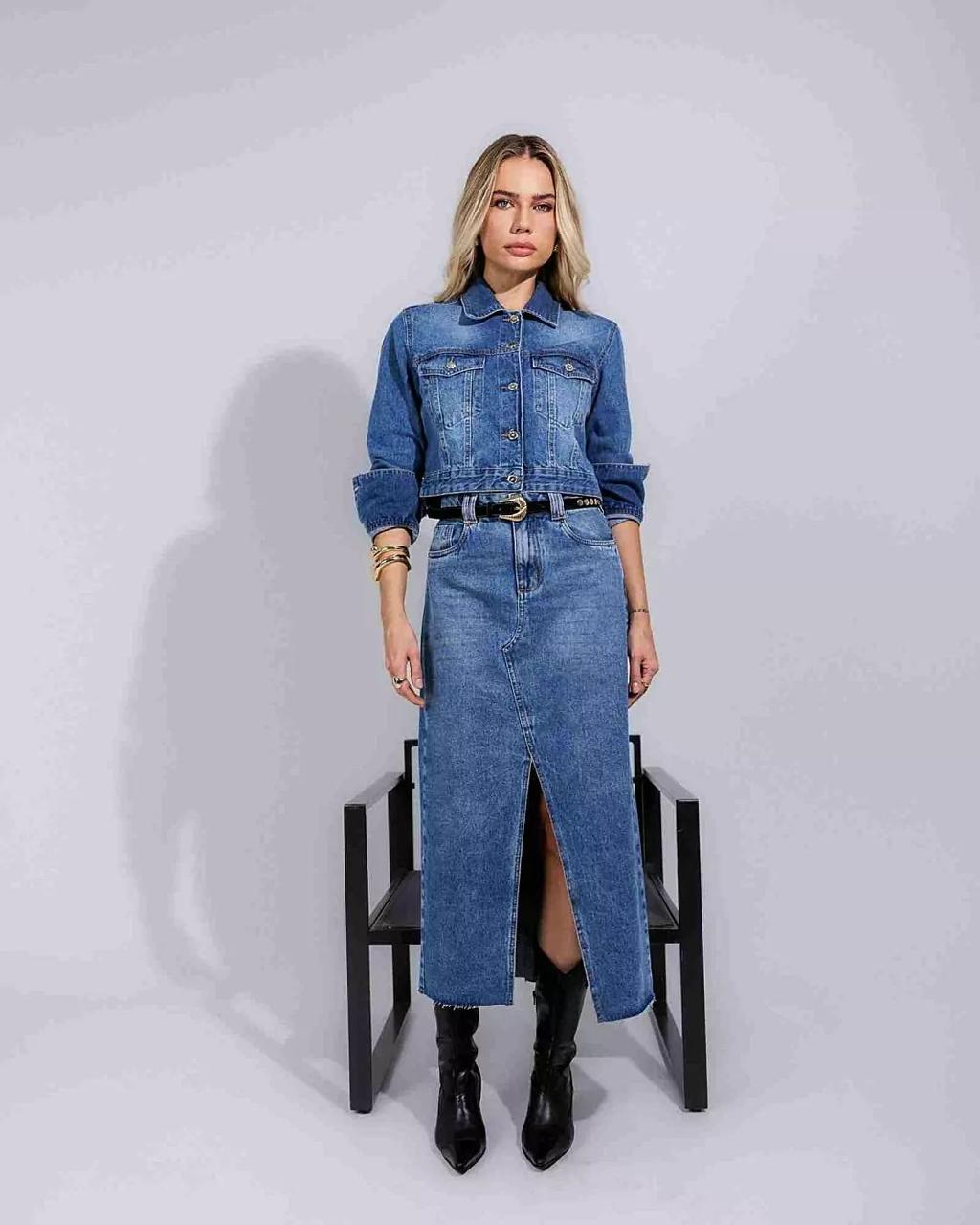 Jaqueta Cropped