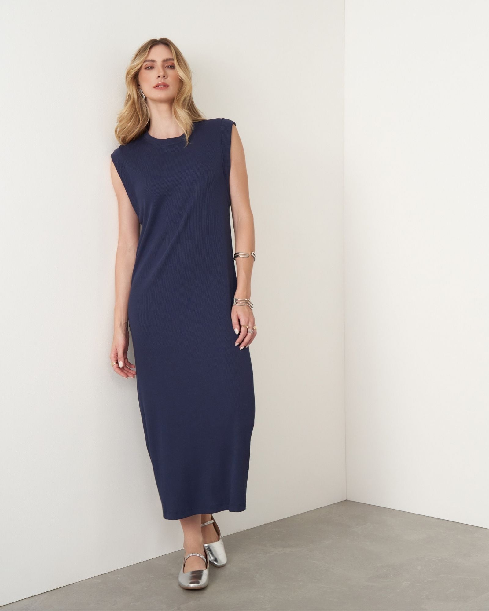 Vestido Canelado Muscle