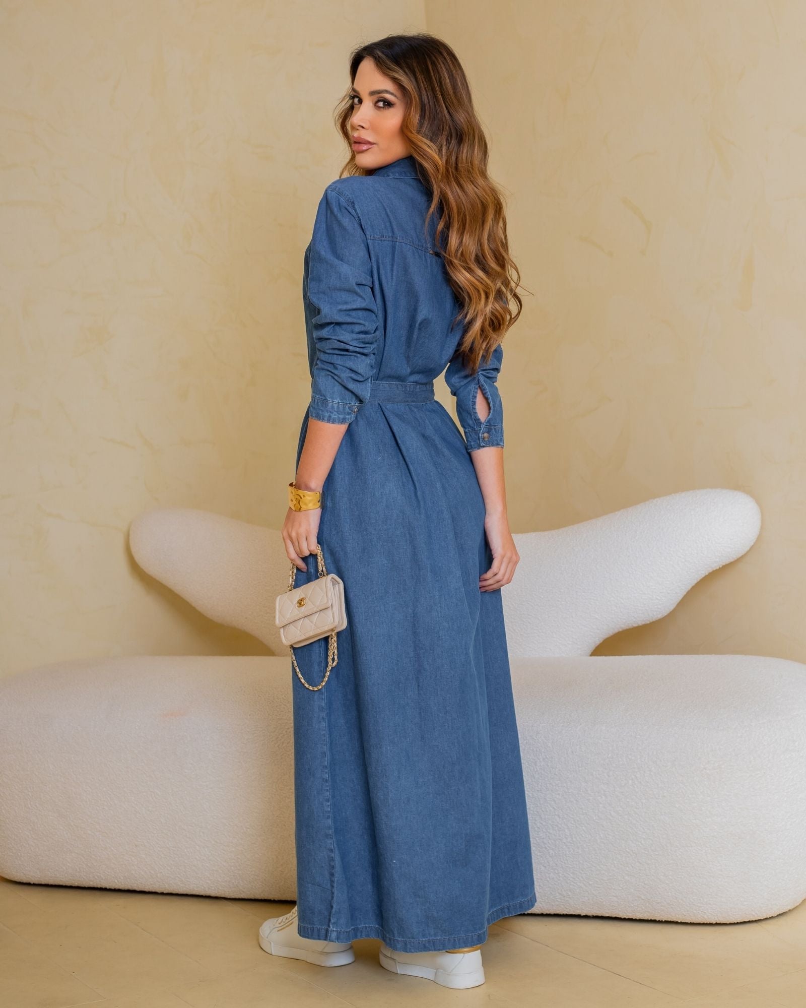 Vestidos Jeans Leve