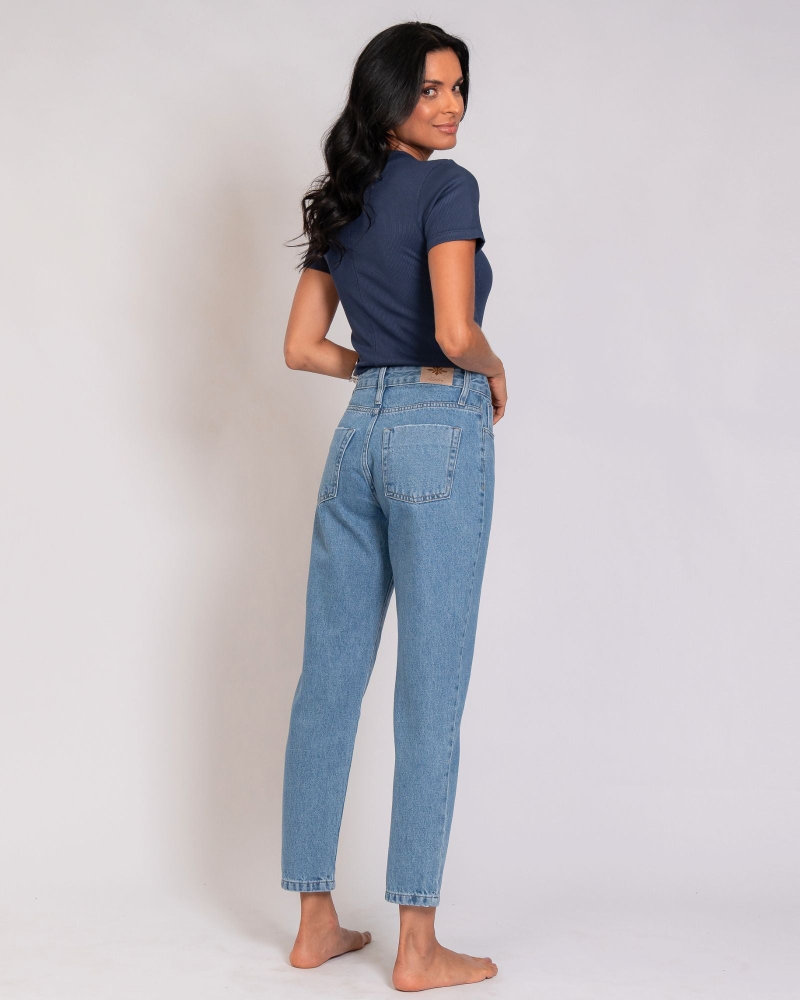 Calça Mom Jeans Básica
